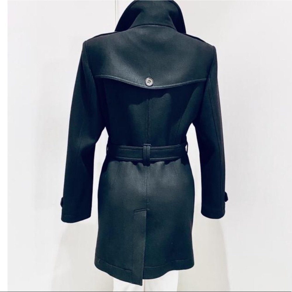 BURBERRY DAYLESMOORE WOOL BLEND COAT - Picture 7 of 13